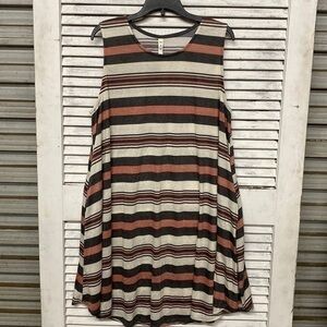 MTS medium Striped Tee Shirt Dress
